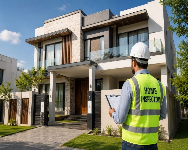 Professional property inspection visit in Pakistan